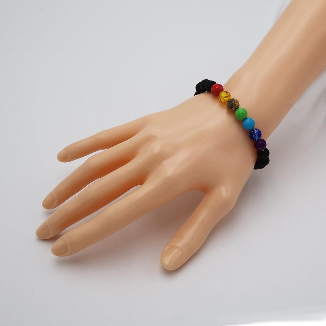 Balance Your Energy & Attract Positive Vibes with 7-Chakra Bracelet πβ¨