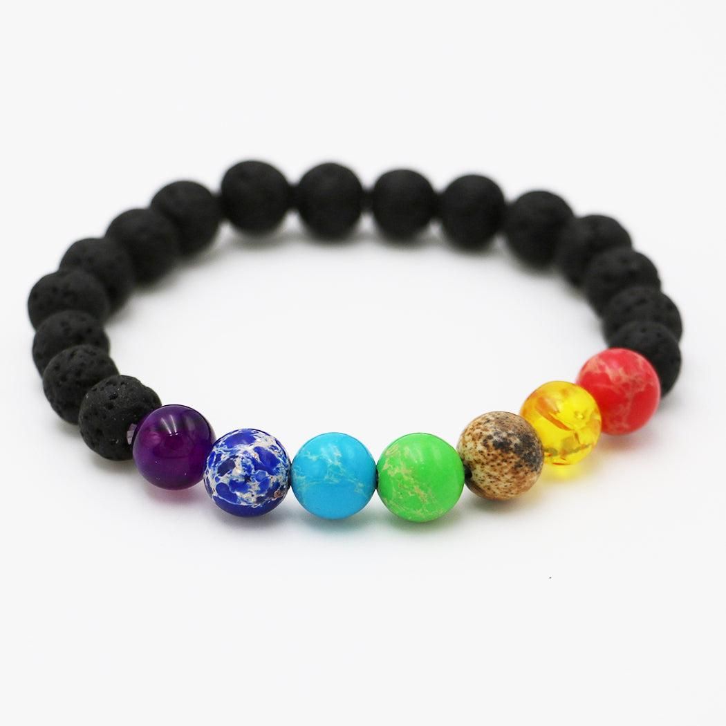 Balance Your Energy & Attract Positive Vibes with 7-Chakra Bracelet πβ¨